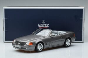 Mercedes 500 SL R129 Grå Metallic Norev 1:18 183715 Metall — bild 7 av 7