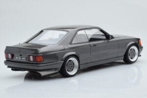 Mercedes 560 SEC C126 AMG Wide Body Grå Otto 1:18 OT823 Resin — bild 2 av 6