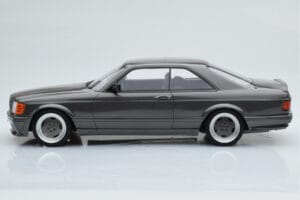 Mercedes 560 SEC C126 AMG Wide Body Grå Otto 1:18 OT823 Resin — bild 3 av 6