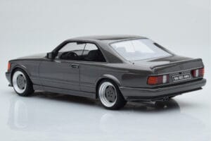 Mercedes 560 SEC C126 AMG Wide Body Grå Otto 1:18 OT823 Resin — bild 5 av 6
