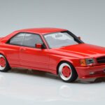 Mercedes 560 SEC W126 Widebody Röd Otto 1:18 OT995 Resin - image 4 of 6