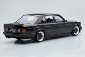Mercedes 560 SEL AMG W126 Obsidian Svart Otto 1:18 OT297 Resin — bild 2 av 6