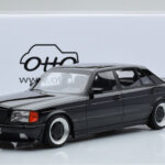 Mercedes 560 SEL AMG W126 Obsidian Svart Otto 1:18 - image 6 of 6