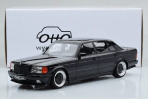 Mercedes 560 SEL AMG W126 Obsidian Svart Otto 1:18 OT297 Resin — bild 6 av 6