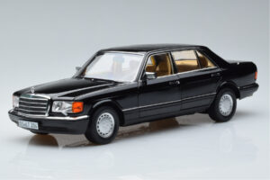 Mercedes 560 SEL W126 Svart Norev 1:18