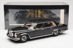 Mercedes 600 SWB W100 Svart KK-Scale 1:18 180601 Metall — bild 6 av 6