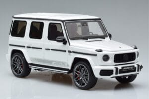 Mercedes AMG G63 Edition 55 W463 Vit GT Spirit 1:18 GT890 Resin — bild 4 av 6