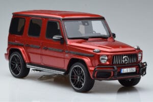 Mercedes AMG G63 W464 Asia Edition Röd GT Spirit 1:18 CLDC010 Resin — bild 4 av 6