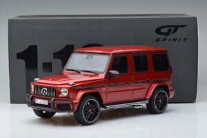 Mercedes AMG G63 W464 Asia Edition Röd GT Spirit 1:18 CLDC010 Resin — bild 6 av 6