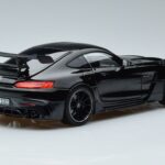 Mercedes AMG GT C190 Black Series Svart Norev 1:18 183900 Metall - image 3 of 7
