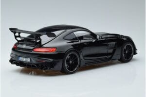Mercedes AMG GT C190 Black Series Svart Norev 1:18 183900 Metall — bild 3 av 7