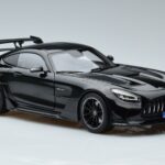 Mercedes AMG GT C190 Black Series Svart Norev 1:18 183900 Metall - image 5 of 7