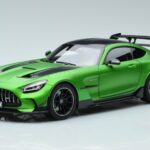 Mercedes AMG GT C190 Black Series Grön Hell Magno Begränsad Upplaga Norev 1:18 183903 Metall