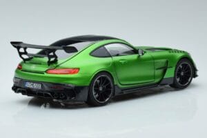 Mercedes AMG GT C190 Black Series Grön Hell Magno Begränsad Upplaga Norev 1:18 183903 Metall — bild 3 av 7