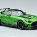 Mercedes AMG GT C190 Black Series Grön Hell Magno Begränsad Upplaga Norev 1:18 183903 Metall - image 5 of 7