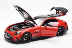 Mercedes AMG GT Black Series Röd Asia Exclusive Norev 1:18 183906 Metall — bild 2 av 8