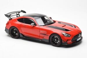 Mercedes AMG GT Black Series Röd Asia Exclusive Norev 1:18 183906 Metall — bild 6 av 8