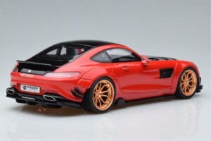 Mercedes AMG GT Prior Design C190 Röd GT Spirit 1:18 ZM104 Resin — bild 2 av 6