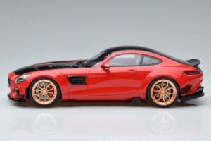 Mercedes AMG GT Prior Design C190 Röd GT Spirit 1:18 ZM104 Resin — bild 3 av 6