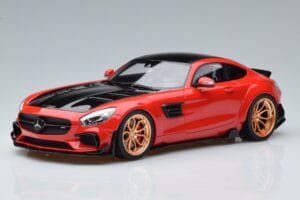 Mercedes AMG GT Prior Design C190 Röd GT Spirit 1:18 ZM104 Resin