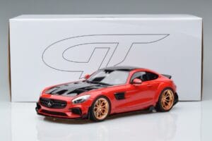 Mercedes AMG GT Prior Design C190 Röd GT Spirit 1:18 ZM104 Resin — bild 6 av 6