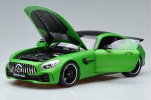 Mercedes AMG GT-R C190 Green Hell Magno Norev 1:18 B66960416 Metall — bild 2 av 7