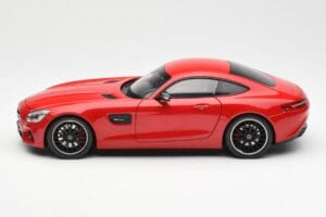 Mercedes AMG GT C190 Röd Norev 1:18 183496 Metall — bild 4 av 8
