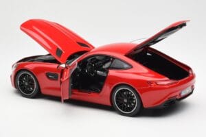 Mercedes AMG GT C190 Röd Norev 1:18 183496 Metall — bild 5 av 8