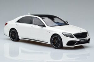 Mercedes AMG S63 W222 Diamond Vit GT Spirit 1:18 B66965714 Resin — bild 4 av 6