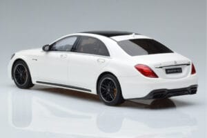 Mercedes AMG S63 W222 Diamond Vit GT Spirit 1:18 B66965714 Resin — bild 5 av 6