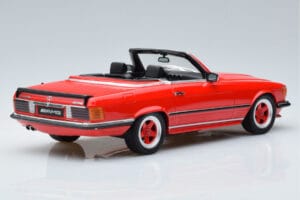 Mercedes AMG SL500 R107 Röd Otto 1:18 OT962 Resin — bild 2 av 6