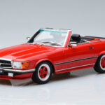Mercedes AMG SL500 R107 Röd Otto 1:18