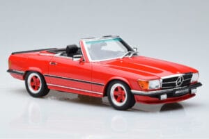 Mercedes AMG SL500 R107 Röd Otto 1:18 OT962 Resin — bild 4 av 6