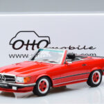 Mercedes AMG SL500 R107 Röd Otto 1:18 - image 6 of 6