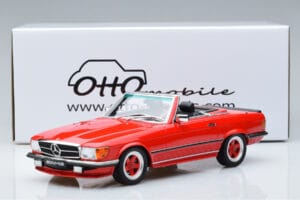 Mercedes AMG SL500 R107 Röd Otto 1:18 OT962 Resin — bild 6 av 6