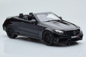 Mercedes Brabus 650 Cabriolet Svart GT Spirit 1:18 GT206 Resin — bild 4 av 6