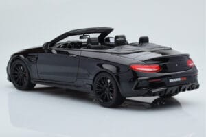 Mercedes Brabus 650 Cabriolet Svart GT Spirit 1:18 GT206 Resin — bild 5 av 6