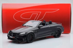 Mercedes Brabus 650 Cabriolet Svart GT Spirit 1:18 GT206 Resin — bild 6 av 6