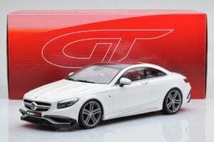 Mercedes Brabus 900 S-Class C222 Coupe Polar Vit GT Spirit 1:18 GT747 Resin — bild 6 av 6