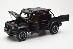 Mercedes Brabus G800 W463 Adventure XLP Night Svart Magno Almost Real 1:18 860525 Metall — bild 2 av 8