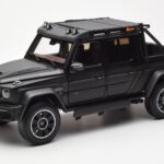 Mercedes Brabus G800 W463 Adventure XLP Night Svart Magno Almost Real 1:18