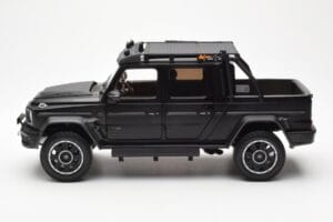Mercedes Brabus G800 W463 Adventure XLP Night Svart Magno Almost Real 1:18 860525 Metall — bild 4 av 8