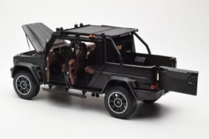 Mercedes Brabus G800 W463 Adventure XLP Night Svart Magno Almost Real 1:18 860525 Metall — bild 5 av 8
