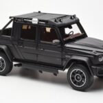 Mercedes Brabus G800 W463 Adventure XLP Night Svart Magno Almost Real 1:18 - image 6 of 8