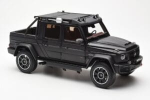 Mercedes Brabus G800 W463 Adventure XLP Night Svart Magno Almost Real 1:18 860525 Metall — bild 6 av 8