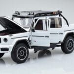 Mercedes Brabus G800 W464 Adventure XLP Polar Vit Almost Real 1:18 - image 2 of 8
