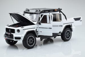 Mercedes Brabus G800 W464 Adventure XLP Polar Vit Almost Real 1:18 860524 Metall — bild 2 av 8