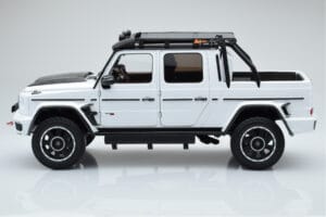 Mercedes Brabus G800 W464 Adventure XLP Polar Vit Almost Real 1:18 860524 Metall — bild 4 av 8