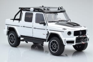 Mercedes Brabus G800 W464 Adventure XLP Polar Vit Almost Real 1:18 860524 Metall — bild 6 av 8