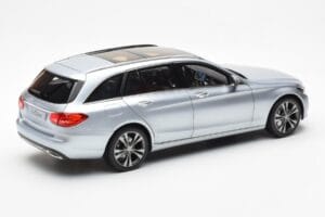 Mercedes C-Class W205 T-Model Silver Asia Exclusive Norev 1:18 183865 Metall — bild 3 av 8